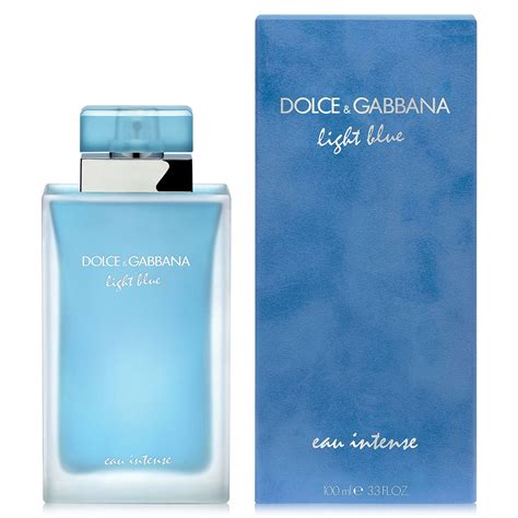 dolce gabbana light blue intense edt|d&g light blue intense women.